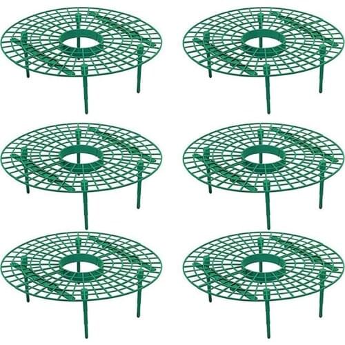 6Pcs Plant Plastic Tool Strawberry Gg Circle Support Rack Farming Frame Gardening Vine