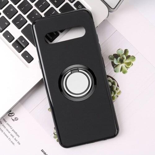 For LG V60 ThinQ 5G Back Ring Holder Bracket Phone Case Cover Phone TPU Soft Silicone Cases for LG V60 ThinQ 5G 6.8"