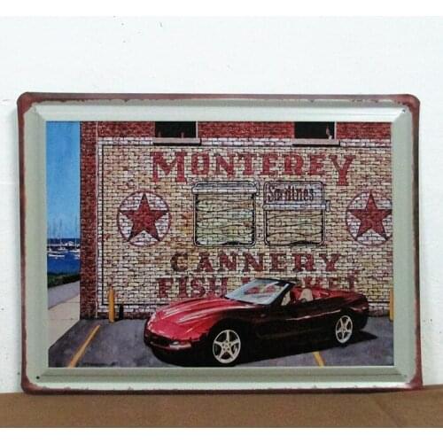 30pcs/lot Metal Sign shabby chic New VETERANO Metal sign iron poster art wall decorative painting Nostalgic classic wall hanging