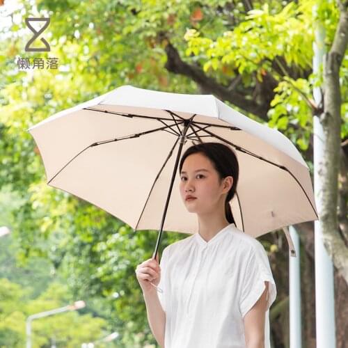 Mini 5 fold women parasol portable anti UV paraguas ladies multi uses sun rain umbrellas