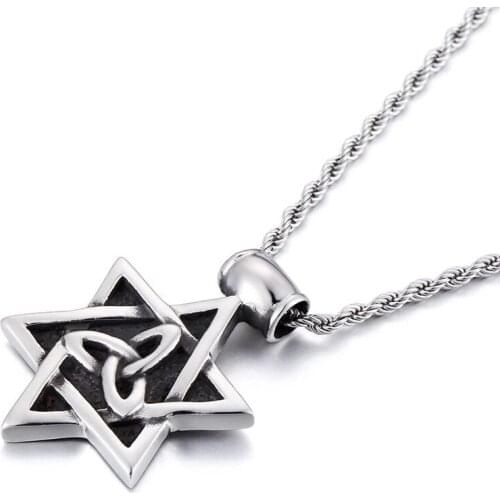 Hexamonds Titanium Steel North American Viking Mens Pendant Personality Boy Stainless Steel