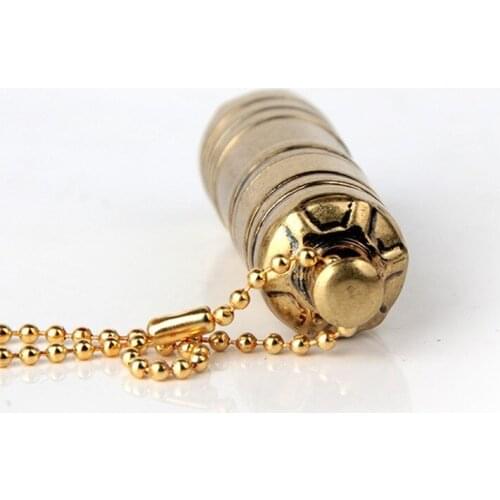 Outdoor Survival Tool Permanent Matches Waterproof Flint Free Fire Starter Kerosene Camping Lighter Flint Keychain Lighter