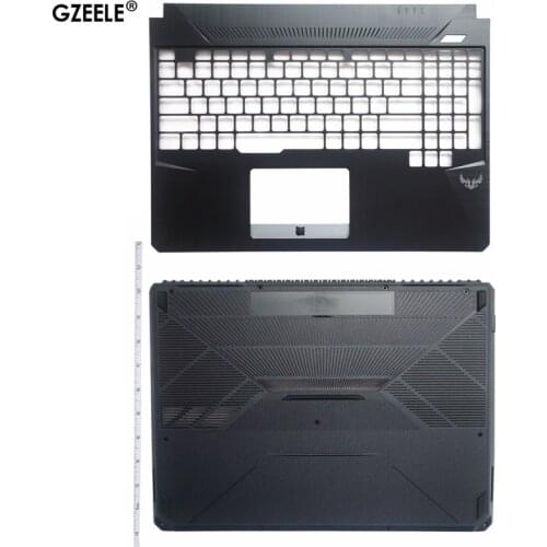 New For ASUS TUF Gaming FX86 FX86S FX505 Upper Case Palmrest Cover/Bottom Case Cover 13NR00S2AP0121 13N1-5JA0241 13N1-5JA0F11