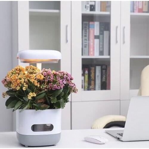 LED Hydroponic Plant Growth Light Small Adjustable Indoor Seeds Vegetable Flower Plant Box Soilless Culture Potted Growth Lamp