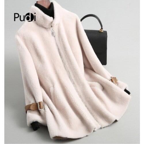 Aorice A68129 womens winter real wool fur over size parka warm jacket real fur girl coat lady Long jacket over size parka