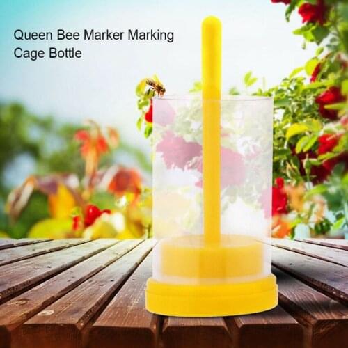Beekeeper Queen Bee Marking Cage Marker Bottle Plunger Beekeeping Equipment For Capture The Queen Bee Without Hurting It