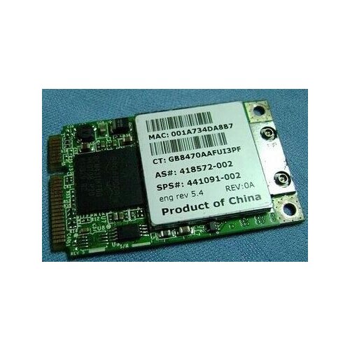 BroadCom BCM94311MCG BCM94311 54Mbps 802.11b/g Mini PCI-e WLAN Wifi Wireless Card