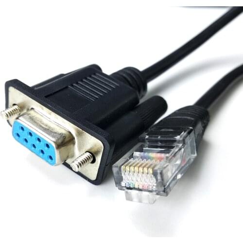 DB9 RS232 to RJ45 adapter cable for ADC Pairgain 310F 320F console cable
