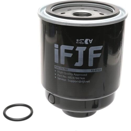 Diesel Fuel Filter Rear Water Separator 68197867AA for 2013-2017 Dodge Ram 2500, 3500, 4500, 5500 6.7L Cummins Diesel Engines