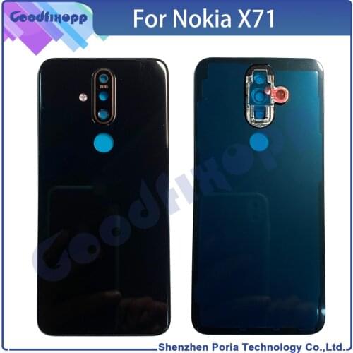 For Nokia X71 Of The Battery Cover Rear Cover Of The Back Door Of The Telephone Case Telephone Case + Camera Lens