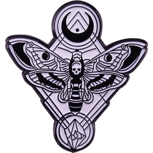 DZ155 The Silence of the Lambs Movie Enamel Pin Brooches Badge Bag Clothes Lapel Jewelry Gift