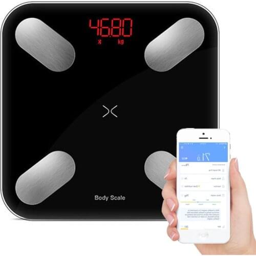 Hot Smart Body Weight Mi Scale Bathroom Weighing Bmi Scale Bluetooth Balance Digital Human Weight Body Fat Scales Floor 25 Data