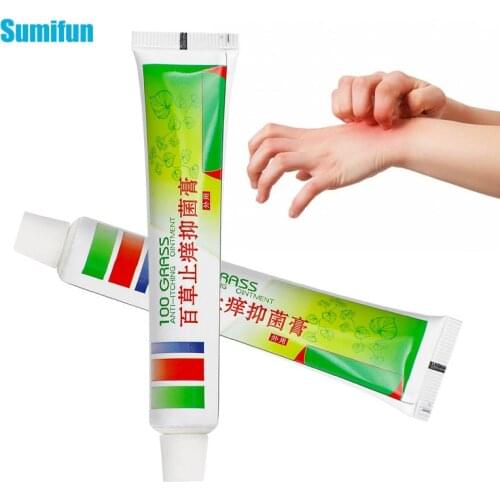 1Pc 20g Chinese Herbal Ointment Skin Care Anti-itching Medical Ointment Psoriasis Antibacterial Dermatitis Pruritus Eczematoid