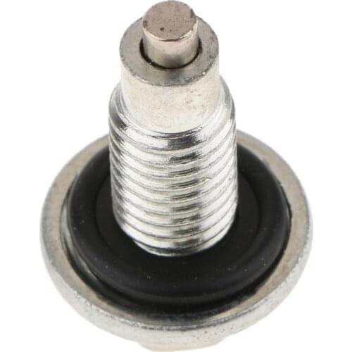 MagiDeal Magnetic Oil Pan Drain Plug Bolt &Crush Washer For Chevy GMC