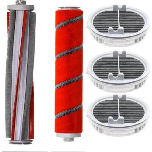 Washable Vacuum Cleaner Filters Hepa roll brush for Xiaomi Roidmi Wireless F8 Smart Handheld Vacuum Cleaner Accessories parts
