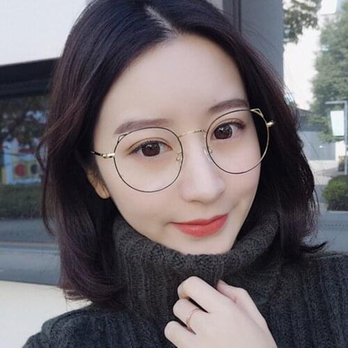 Round Transparent Glasses Frames for Men Women Glasses Fashion Vintage Optical Myopia Eyeglasses Frames Ladies Retro Eyewear