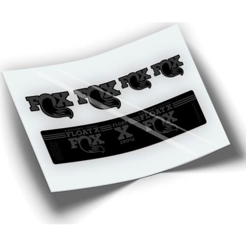 Pegatinas dampener FOX FLOAT X FACTORY SERIES WP194