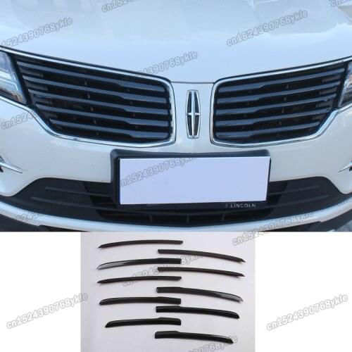 Lsrtw2017 abs carbon fiber car gear panel trims for lincoln mkc 2014 2015 2016 2017 2018 2019