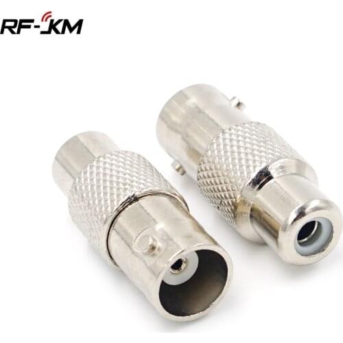 BNC Female to RCA Female Straight Cable Connector Coax Adapter