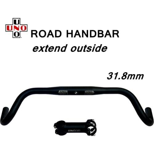 DARKROCK(DR) UNO 700C Road Bike Bend Handlebar Group 31.8MM -7 degrees Extended Type