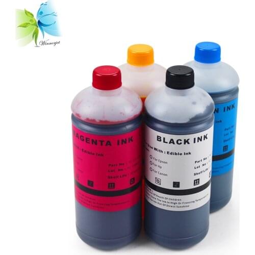 Winnerjet Edible Ink for dedicated inkjet printers For Food,Cake