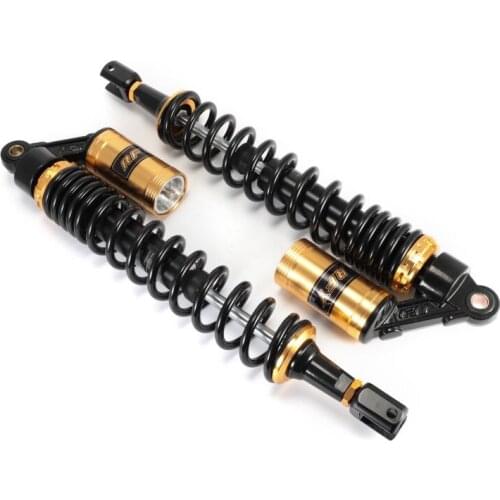 Universal 1 pair 8mm spring 455MM 460MM fork 27mm torcycle shock absorbers suspension for Honda Yamaha Suzuki kawasaki Quad ATV