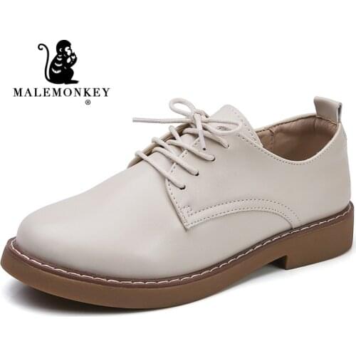 Black Oxford Shoes Lace Up Women Shoes British style Black 2021 Spring Autumn Casual Comfort Female Loafers Women Shoes New