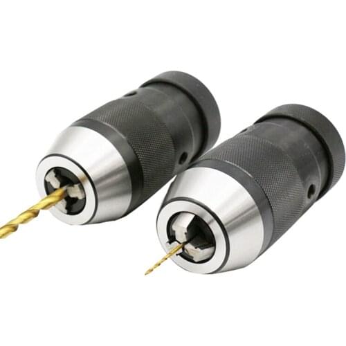 1pcs range1-13mm B16 Lathe Drill Chuck Self Tighten Drill Chuck Light Duty Taper for Lathe Electric Drill CNC Drilling Machine