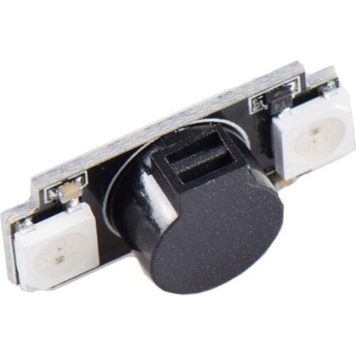 10pcs Feichao Ultra-light Colorful LED Alarm Buzzer Board WS2812 NAZE32 F3 F4 F7 Programming 100DB Decibels For FPV Drone Model