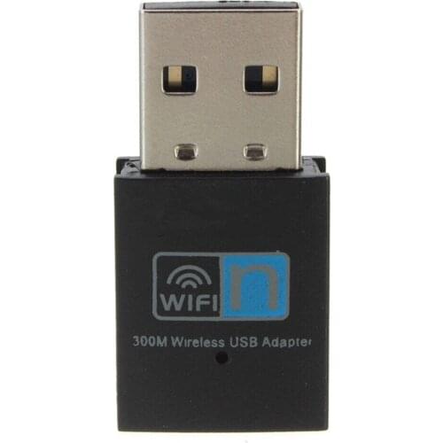 2021 New High Quality 300Mbps Mini Wireless USB Wi-fi Wlan Adapter 802.11 b/g/n Network LAN Dongle New