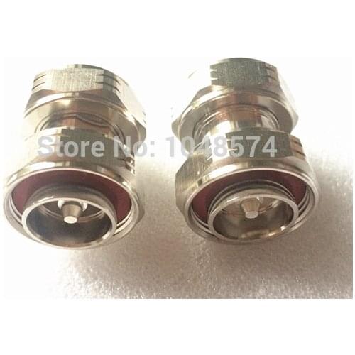 5pcs Adapter 7/16 DIN male plug to 7/16 DIN male plug L29 coaxial RF connector adaptor converter