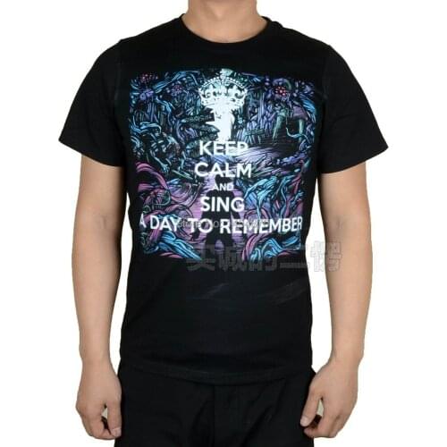 A day to remember Rock Brand men shirt 3D High Quality new 2014 mma hot items fitness Hardrock heavy Dark Metal 100%Cotton 02