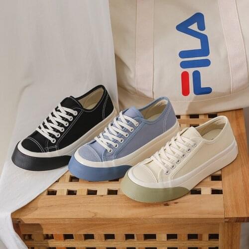 2021 Summer Horseshoe Shoes All-Match Canvas Shoes Womens Thick-Soled Low-Top Big-Head Skateboard Shoes
