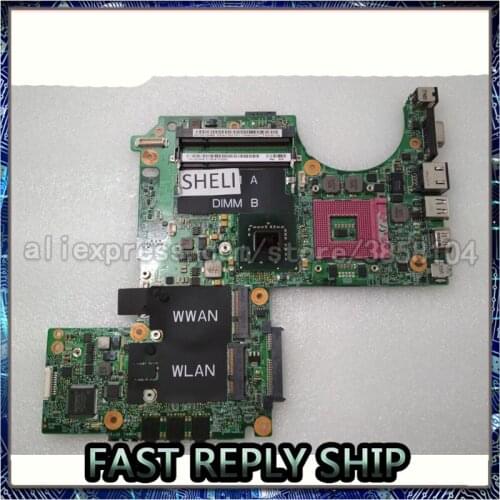 SHELI For Dell M1330 1330 Motherboard Integrated CN-0GM848 0GM848 GM848 CN-0X635D 0X635D X635D