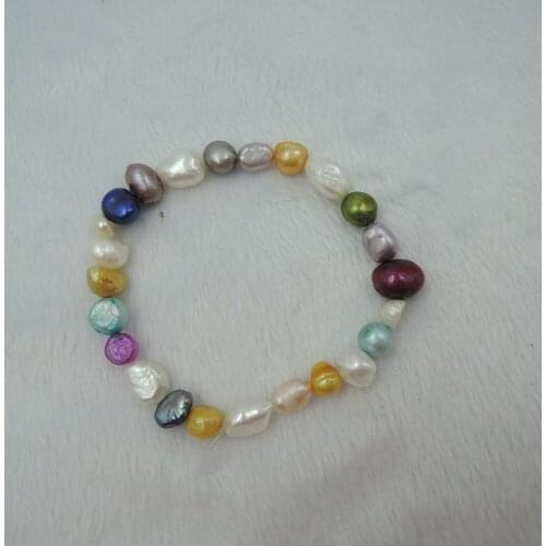 100% nature freshwater pearl fashion bracelet