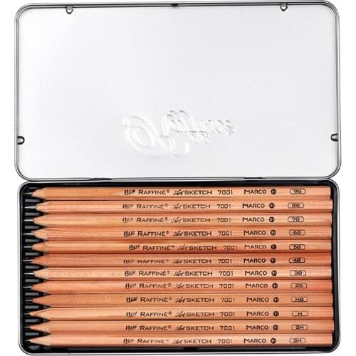 Mark 7001 original wood suit drawing pencil sketch drawing pencil mark of environmental protection and safety