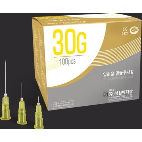 Plastic Syringe Needle Injection Veterinary Needle 30G small needle