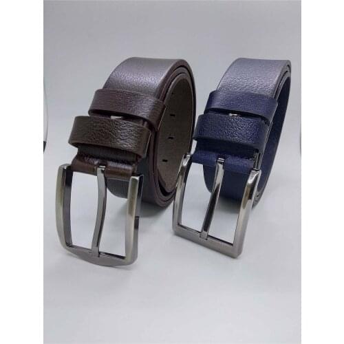 2 Pack High quality genuine leather belt for men luxury designer belts men cowhide fashion strap jeans male cowboy free shipping