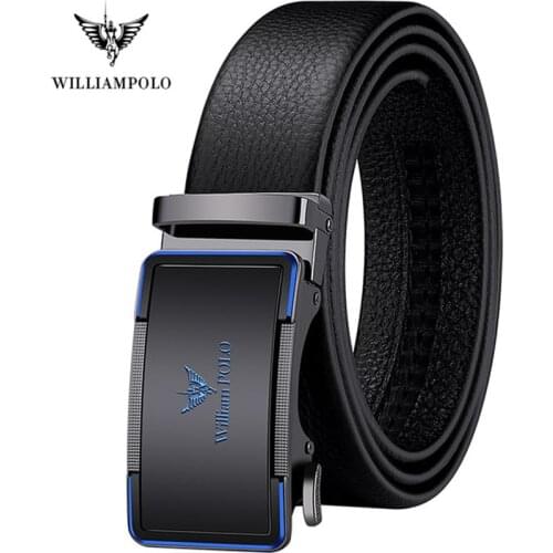 Belts for Men Luxury Designer Brand Genuine Leather Ratchet Belts Automatic Buckle belt