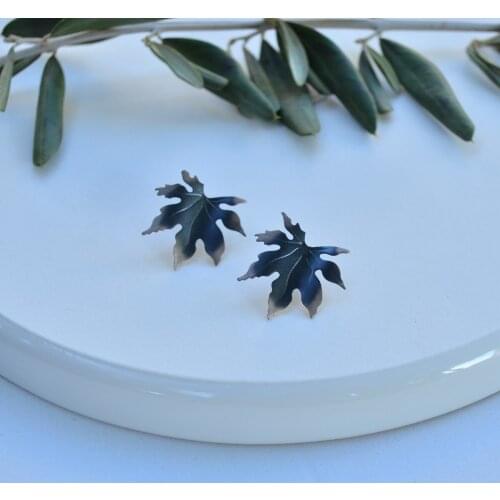 Handmade silver earrings free shipping from Turkey