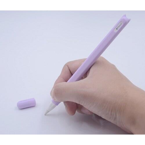 For Apple pencil 2 2nd generation silicone case Anti scratch Cover with tips cover For Original Apple pencil 2 Cute accessories
