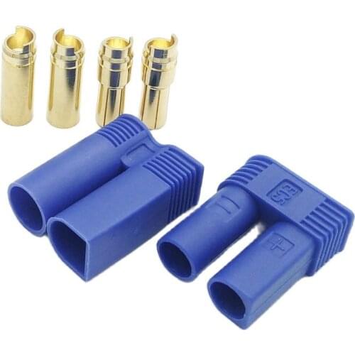 High current EC5 connector EC5 socket EC5 plug +socket For RC ESC LIPO Battery 10pair/lot