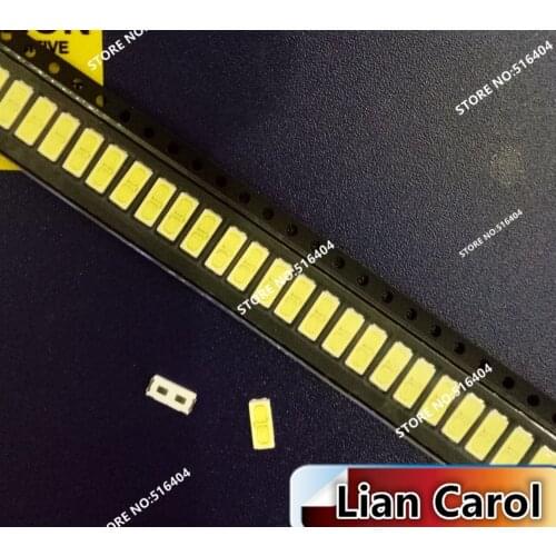 110pcs FOR LG Innotek LED LED Backlight 1W 7030 6V Cool white TV Application smd 7030 led cold white 100-110lm 7.0*3.0*0.8mm