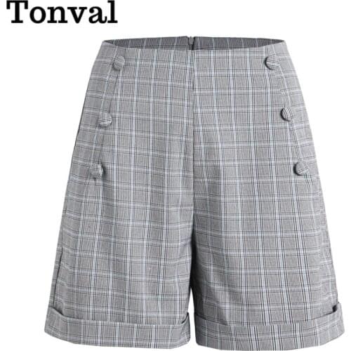 Женские завышенные шорты Tonval China At AliExpress