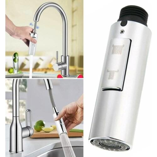 Kitchen Bathroom Tap Faucet Mixer Pull Out Spray Head Outlet Sprayer Nozzle Water Saving Kitchen Faucet Tap Replacement Part