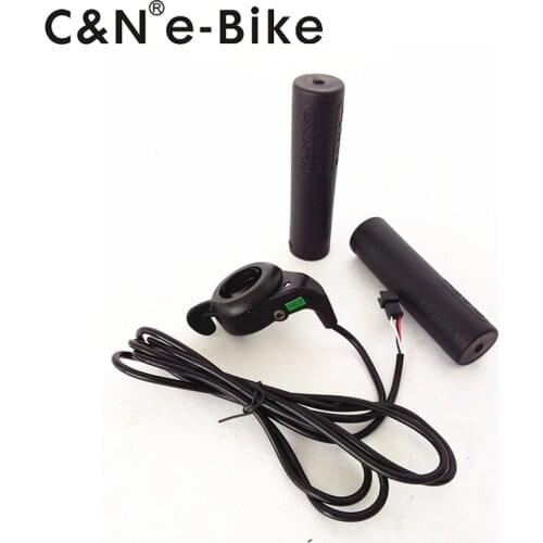 High product electric bike thumb throttle for display bikes without on / off indicator