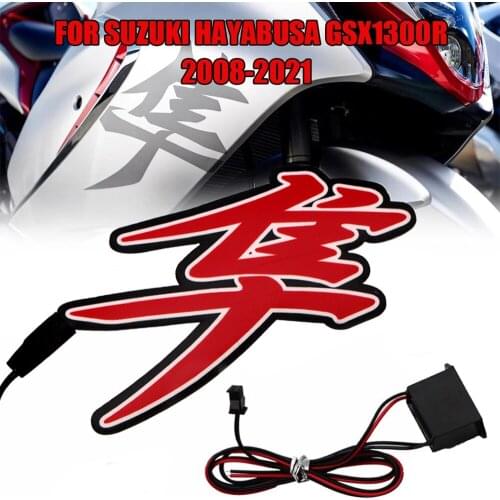 12V Waterproof Helmet Motorcycle Sticker Light for SUZUKI HAYABUSA GSXR1300 1999-2021 GSX-R 1300