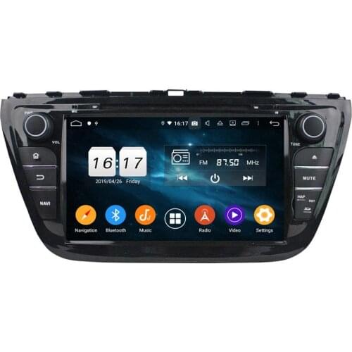 IPS PX6 2 din 8" Android 10 Car Radio DVD GPS Navigation Bluetooth 5.0 WIFI for Suzuki SX4 S Cross 2013-2016 Multimedia Player