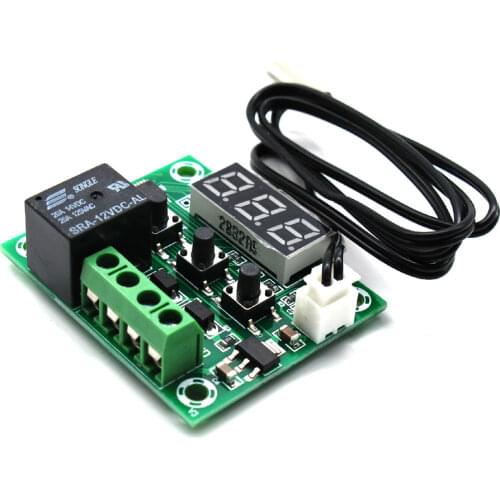 Digital display temperature controller Automatic constant temperature control switch board 12V thermometer Internet of Things