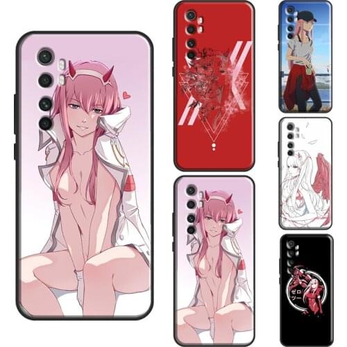 Zero Two Darling in the Franxx For Xiaomi Mi 11 Lite Note 10 Mi 10T Pro 11 Ultra Phone Case For POCO F3 F2 F1 M3 X3 Pro